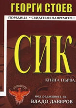 Георги Стоев СИК обложка книги