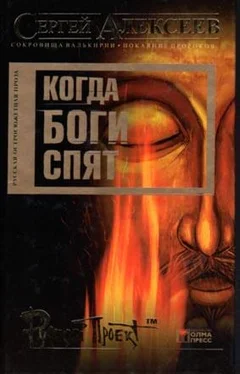 Сергей Алексеев Когда боги спят обложка книги