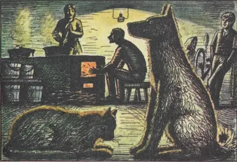 Они подошли к хутору Сааре Женщины как раз в это время возвращались из хлева - фото 12