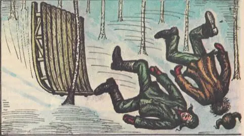 Почему Почему Ну с испугу Он из бани бегом и домой Обернулся назад - фото 35