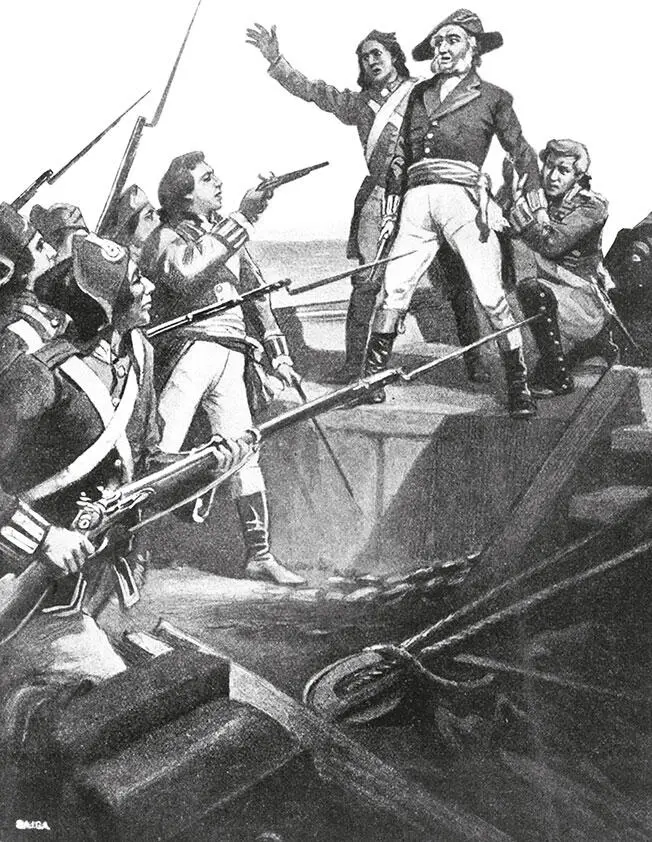 1 Два удачных попадания Семнадцатого марта 1775 года бóльшая часть английских - фото 23