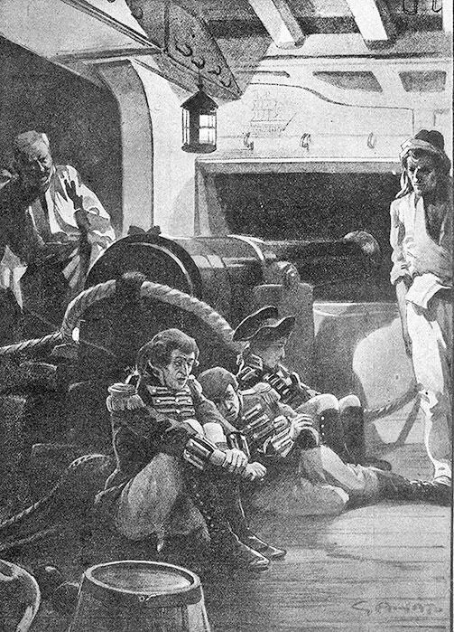 Почесав за ухом немец упрямо уставился на носки своих сапог Тысяча - фото 26