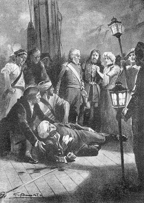 Великим усилием воли маркиз приподнялся на койке и глядя на брата полными - фото 35