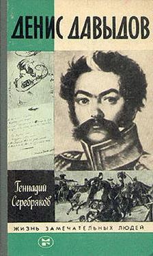 Геннадий Серебряков Денис Давыдов обложка книги