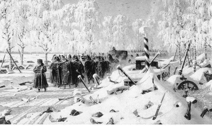 В Верещагин На Большой дороге Отступление бегство 18871895 гг Кстати - фото 3