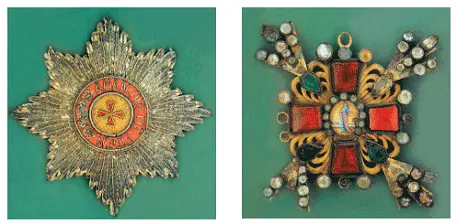 Шитая звезда и знак ордена Св Анны Имя Я П Кульнева было известно всей армии - фото 303