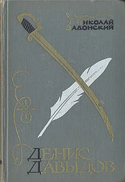 Николай Задонский Денис Давыдов (Историческая хроника) обложка книги