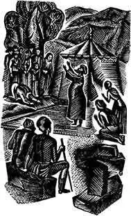 Когда мне надоело смотреть на Фейсалова и на молящегося человека возле палатки - фото 7