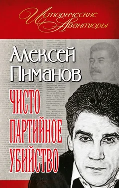 Алексей Пиманов Чисто партийное убийство обложка книги
