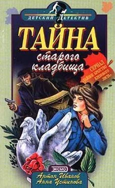 Анна Устинова Тайна старого кладбища обложка книги