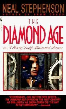 Нил Стивенсон Diamond Age обложка книги