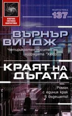 Вернор Виндж Краят на дъгата обложка книги