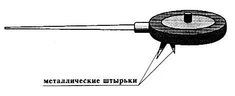 Рис 74 Модифицированная удочка балалайка для ловли леща на ветру Кивок - фото 83