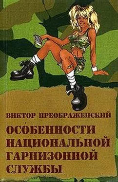 Виктор Преображенский Особенности национальной гарнизонной службы обложка книги