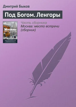 Дмитрий Быков Под Богом. Ленгоры обложка книги