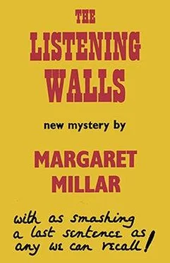 Маргарет Миллар The Listening Walls обложка книги