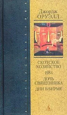 Джордж Оруэлл Дни в Бирме обложка книги