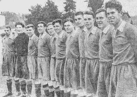 ЦДКА весна 1941 года Слева направо К Лясковский В Никаноров М - фото 5