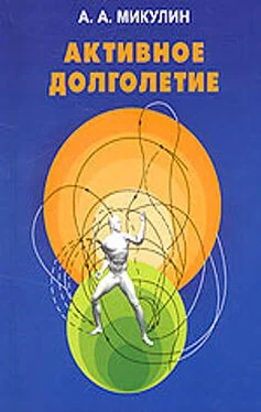 Александр Микулин Активное долголетие (Моя система борьбы со старостью) обложка книги