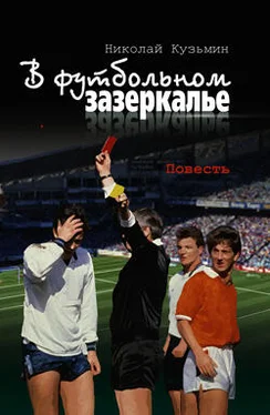 Николай Кузьмин В футбольном зазеркалье обложка книги