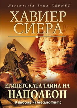 Хавиер Сиера Египетската тайна на Наполеон обложка книги