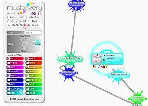 Адрес www musicovery com Интерфейс английский Технология Adobe Flash Онлайновые - фото 57