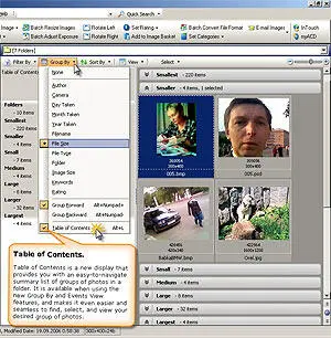 Еще одно новшество девятки Table of Contents из выпадающего меню Group By - фото 52
