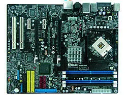 поддержка процессоров Core Duo и Solo socket 479 чипсет Intel 975X южный - фото 36