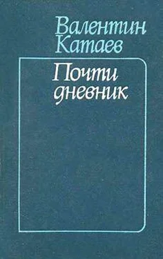 Валентин Катаев Почти дневник обложка книги