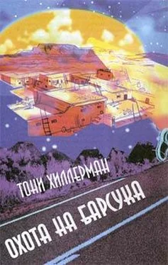 Тони Хиллерман Охота на Барсука обложка книги