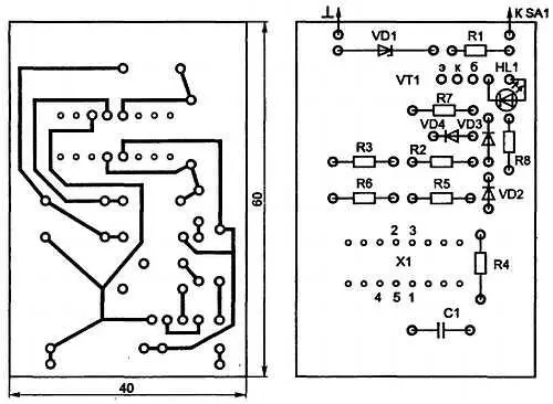 Рис 736 Печатная плата пробника 7413 Пробник для операционных - фото 315