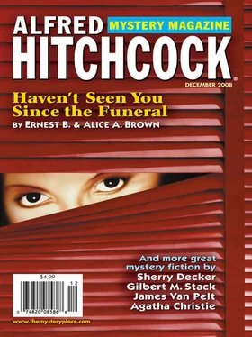 Агата Кристи Alfred Hitchcock’s Mystery Magazine. Vol. 53, No. 12, December 2008 обложка книги