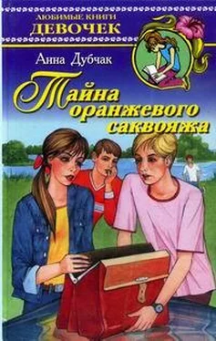 Анна Дубчак Тайна оранжевого саквояжа обложка книги