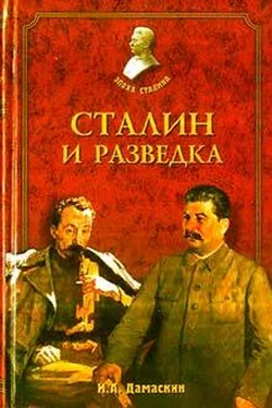 Игорь Дамаскин Сталин и разведка обложка книги