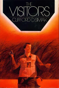 Clifford Simak The Visitors (v1.0) обложка книги