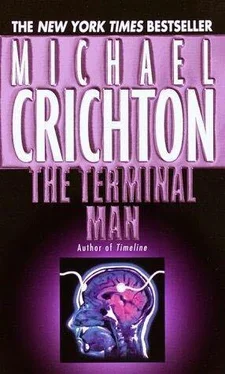 Michael Crichton The Terminal Man обложка книги