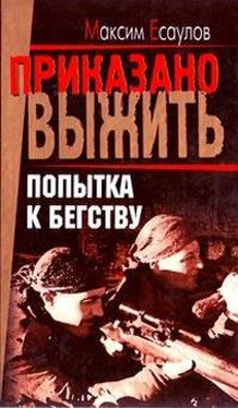 Максим Есаулов Попытка к бегству обложка книги