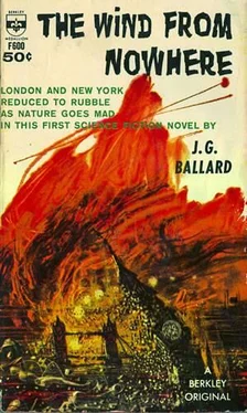 J.G. Ballard The Wind From Nowhere обложка книги