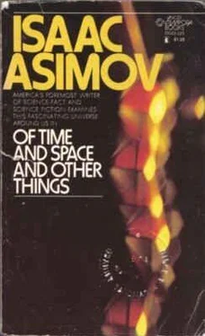 Isaac Asimov Of Time and Space and Other Things обложка книги