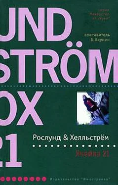 Андерс Рослунд Ячейка 21 обложка книги