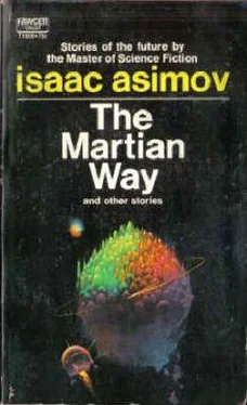 Isaac Asimov The Martian Way and Other Stories обложка книги