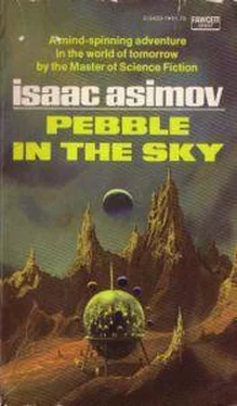 Isaac Asimov Pebble In The Sky обложка книги