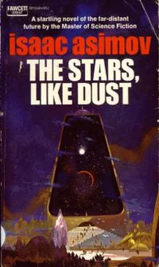 Isaac Asimov The Stars, Like Dust обложка книги