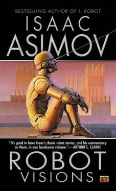 Isaac Asimov Robot Visions обложка книги