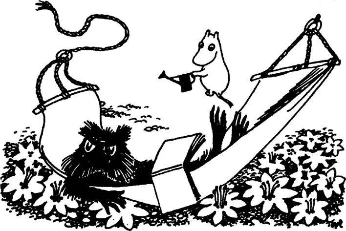 На следующее утро когда Выхухоль по обыкновению вышел со своей книгой в сад и - фото 14