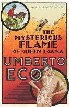 Umberto Eco The Mysterious Flame Of Queen Loana обложка книги