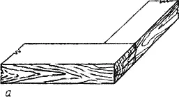 Рис 21 Несквозное шиповое соединение а общий вид б запиливание - фото 30
