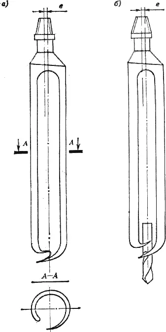 Рис 20 Ложковые буры а с ковшеобразным резцом б с отгибами и сверлом - фото 21