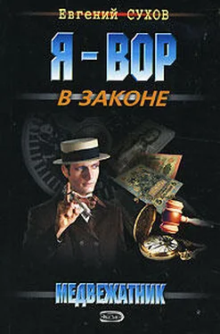 Евгений Сухов Медвежатник обложка книги