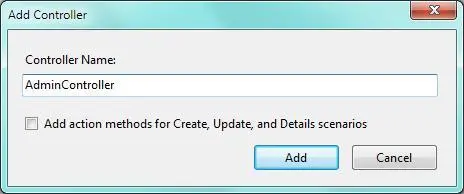 Рис 43 Окно ввода имени контроллера Visual Studio только облегчает вам - фото 23